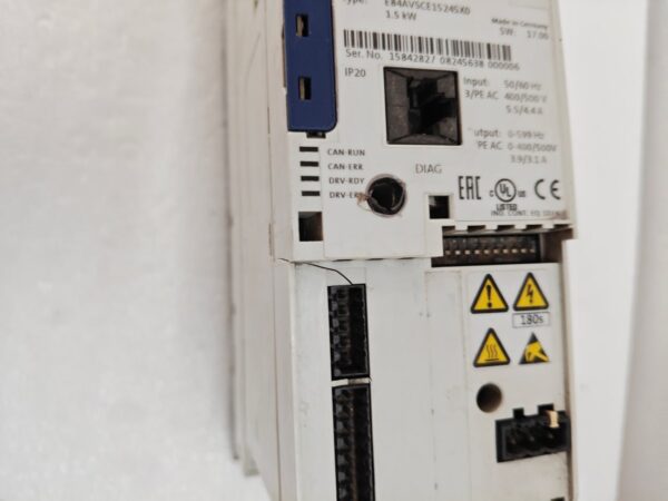 LENZE INVERTER #1 E84AVSCE1524SX0 8400 STATELINE C 1.5KW 50/60 HZ IP20 13:04 - Image 8