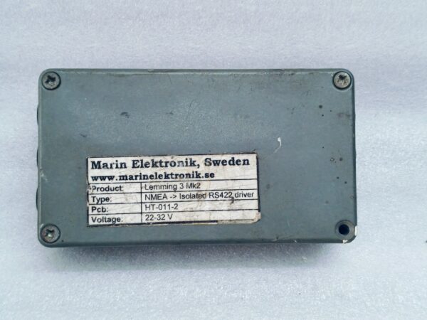 Marine Elektronik HT-011-2 Lemming 3 MK2-NMEA Isolated RS 422 Driver Volt 22-32V 18:37 - Image 5