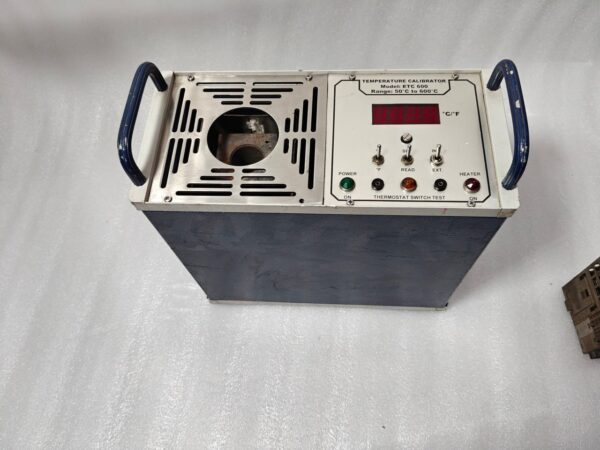NAGMAN ETC-600 TEMPERATURE CALIBRATOR RANGE 50*C TO 600*C 230V AC/50Hz ETC600 11:10