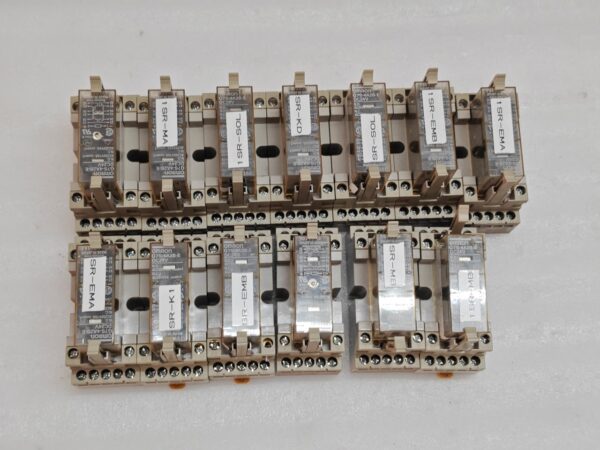OMRON G7S 4A2B E DC24V RELAY AND OMRON P7S 14F END DC24V RELAY SOCKET 18:40 - Image 5