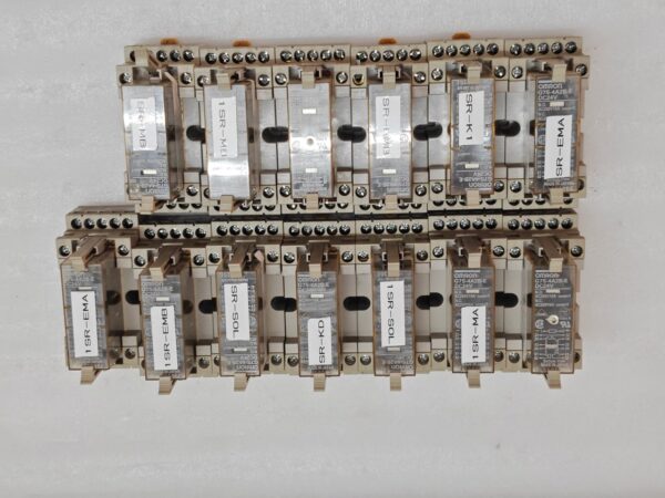 OMRON G7S 4A2B E DC24V RELAY AND OMRON P7S 14F END DC24V RELAY SOCKET 18:40 - Image 10