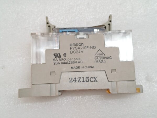 OMRON G7SA-3A1B 24VDC Relay with P7SA-10F-ND Socket Base 12:05