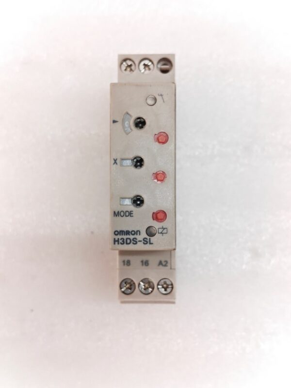 OMRON H3DS-SL TIMER INPUT 24-230 VAC 50/60 HZ 24-48 VDC 5A 10:19