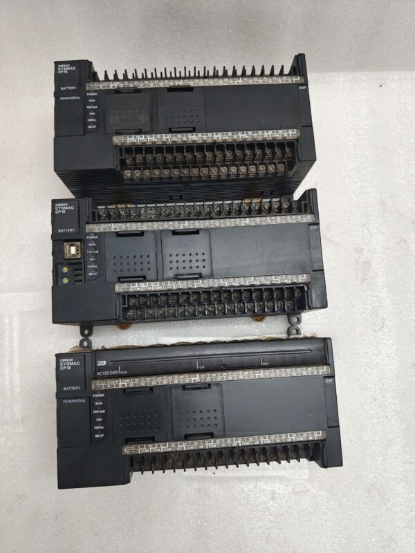 OMRON SYSMAC CP1E-N60DR-A PROGRAMMABLE CONTROLLER 100-240 VAC, 50/60HZ, 70VA 18:35 - Image 8