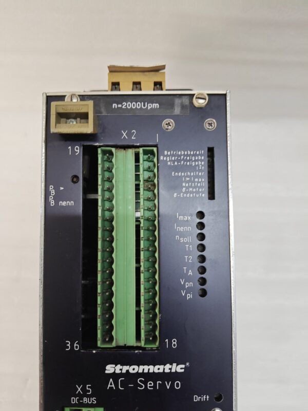 STORMAG AC SERVO DRIVE D-59425 UNNA 2000U Pm SERVO 7541403 17:45 - Image 10