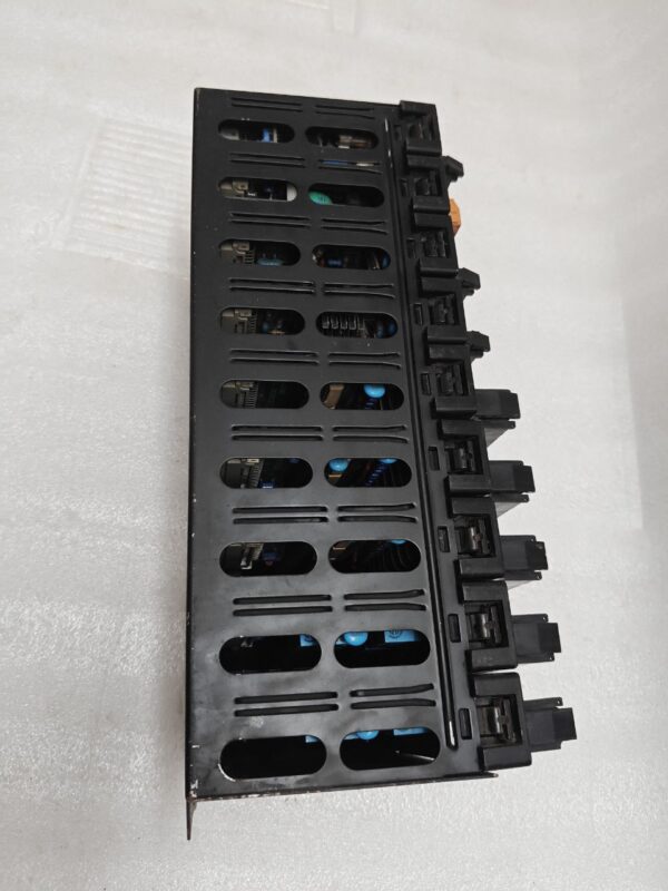 TOSHIBA NINE SLOT EX10*UBA2 POWER RACK BACKPLANE WITH 8 MODULES AS IS (UNTESTED) 10:45 - Image 12