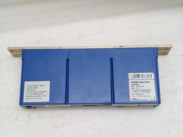 YORK CARRIER RMM MKIVB 1112-2727 Remote Monitoring Module YRC 8214 013 REV 1.0 ID 0736 4087 12:30 - Image 2