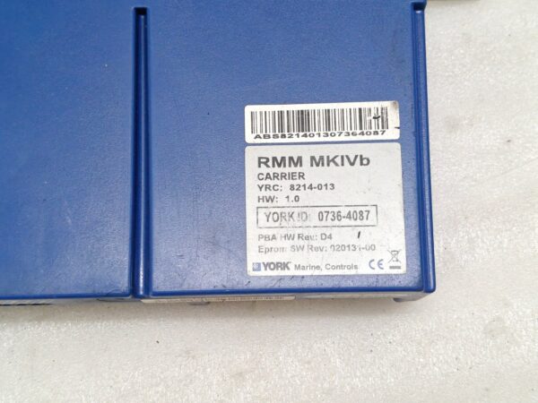 YORK CARRIER RMM MKIVB 1112-2727 Remote Monitoring Module YRC 8214 013 REV 1.0 ID 0736 4087 12:30 - Image 4