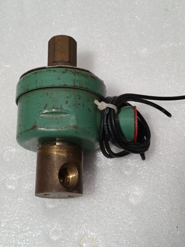 ASCO SOLENOID VALVE  83 14 C 15  1/4 PIPE WATER 23 A R 45 VOLT 480 TO 60 11:44 - Image 9