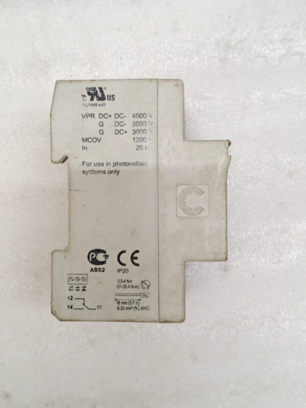 Citel DS60VGPV-1000 Photvolataic Surge Protector PV RELAY 10:47 - Image 6