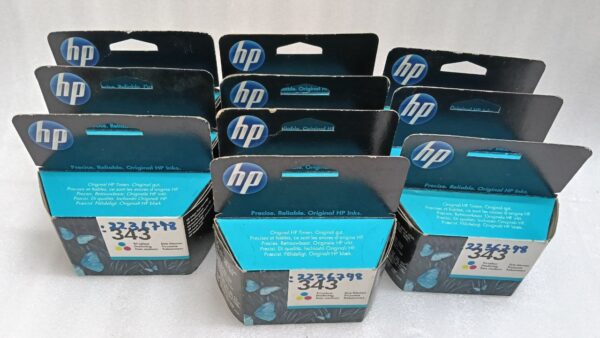HP RIBBON OFFICE JET 343 TRI COLOUR HP INKJET PRINT CARTRIDGE PRECISE, RELIABLE ORIGINAL HP INKS - Image 4