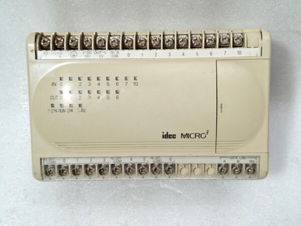 IDEC MICRO3 FC2A-C16A1 PLC 16 I/O 100-240VAC 78731 JAPAN 50/60HZ, 30VA 18:45
