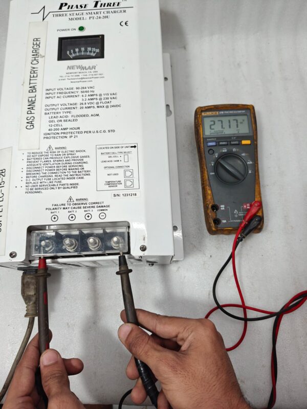 NEWMAR PT 24 20U THREE STAGE SMART CHARGER BATTERY CHARGER 20A 12:51 - Image 14