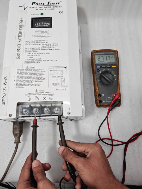 NEWMAR PT 24 20U THREE STAGE SMART CHARGER BATTERY CHARGER 20A 12:51 - Image 16