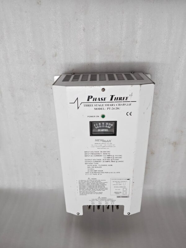 NEWMAR PT 24 20U THREE STAGE SMART CHARGER BATTERY CHARGER 20A 12:51 - Image 21