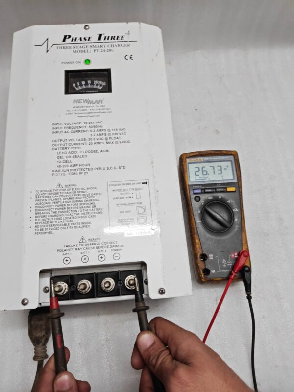 NEWMAR PT 24 20U THREE STAGE SMART CHARGER BATTERY CHARGER 20A 12:51 - Image 26