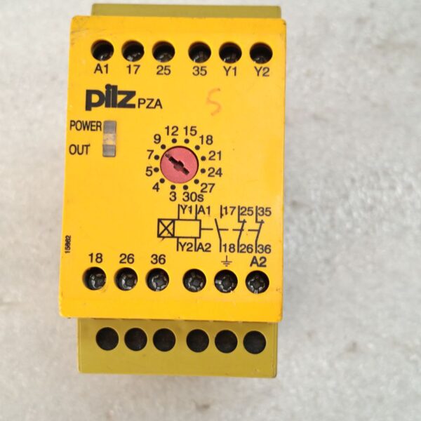 PILZ 774040 PZA 30/230VAC 1n/o 2n/c Safety Relay 774040
