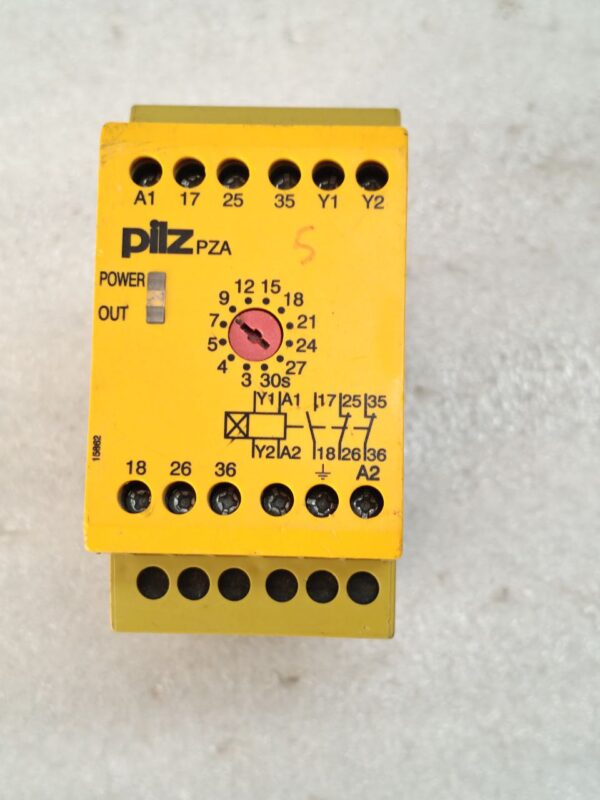 PILZ 774040 PZA 30/230VAC 1n/o 2n/c Safety Relay 774040