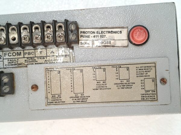 PROTON ELECTRONICS ALARM ANNUNCIATOR CONTROLLER 12:20 - Image 14