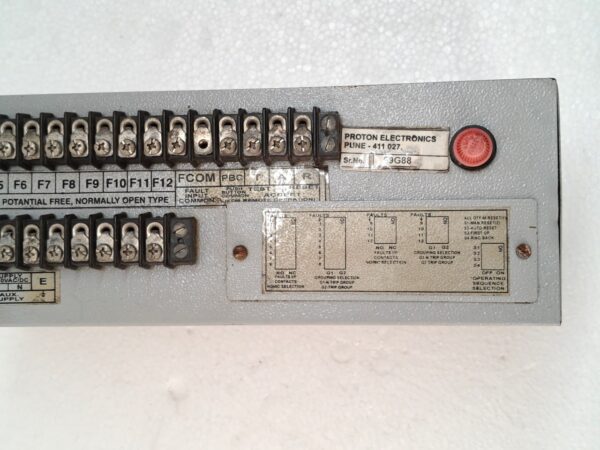 PROTON ELECTRONICS ALARM ANNUNCIATOR CONTROLLER 12:20 - Image 16