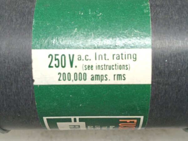 BUSSMANN FRS-R-250 FRSR250 FRSR 250V FUSETRON DUAL ELEMENT TIME-DELAY FUSE 10:48 - Image 5