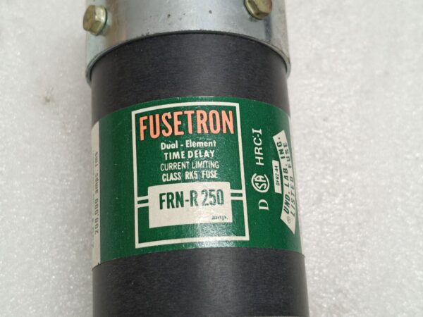BUSSMANN FRS-R-250 FRSR250 FRSR 250V FUSETRON DUAL ELEMENT TIME-DELAY FUSE 10:48 - Image 9