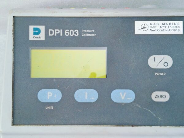 DRUCK DPI 603 PRESSURE CALIBRATOR P150048 16:15 - Image 7