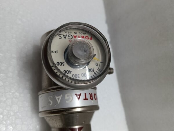 MSA PORTAGAS GAS REGULATOR 0-500 PSI ON 1-800-548-2268 USE NO OIL 13:13 - Image 7