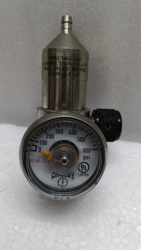 MSA PORTAGAS GAS REGULATOR WINNERS 0-600 PSI USE NO OIL 0.5 LPN 13:35