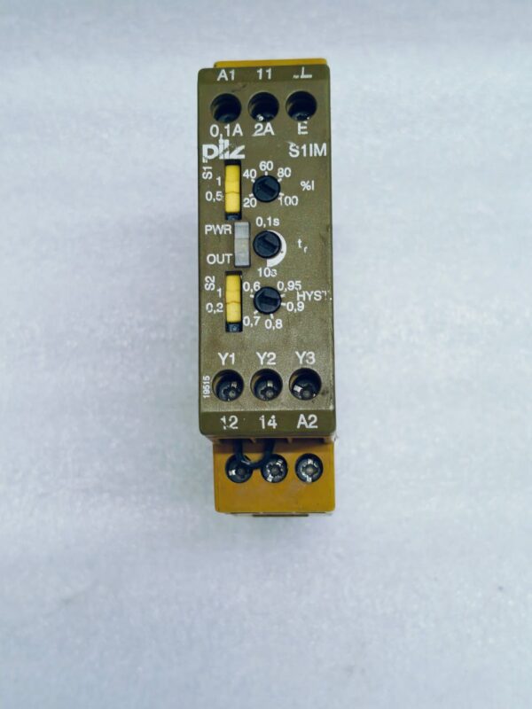 PILZ S1IM 230-240VAC IM 0.01-15 A I ID NO:  828050  103774  RELAY FRANCE 10:41 - Image 5