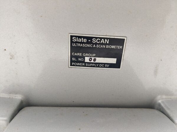 SLATE SCAN ULTRASONIC A SCAN BIOMETER CARE GROUP SL NO. 008 #5 12:26 - Image 5