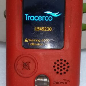 TRACERC PED-IS PERSONAL ELECTRONIC DOSIMETER T404 A 2 RADIATION DISPLAY MONITOR ONLY CHARGER NOT INCLUDED 12:38