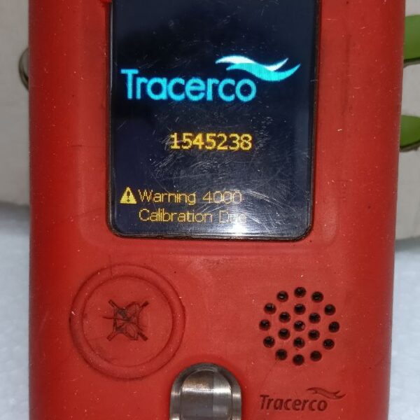 TRACERC PED-IS PERSONAL ELECTRONIC DOSIMETER T404 A 2 RADIATION DISPLAY MONITOR ONLY CHARGER NOT INCLUDED 12:38