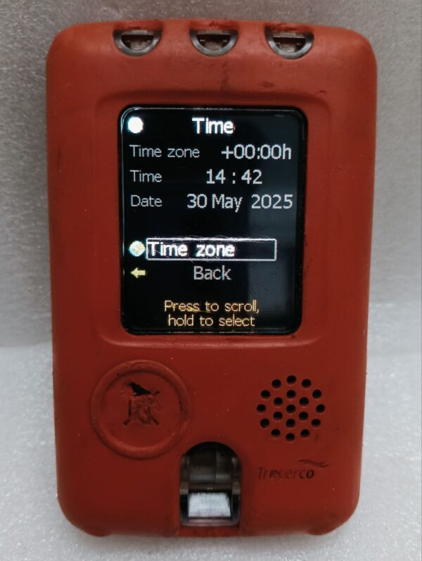 TRACERC PED-IS PERSONAL ELECTRONIC DOSIMETER T404 A 2 RADIATION MONITOR 18:42