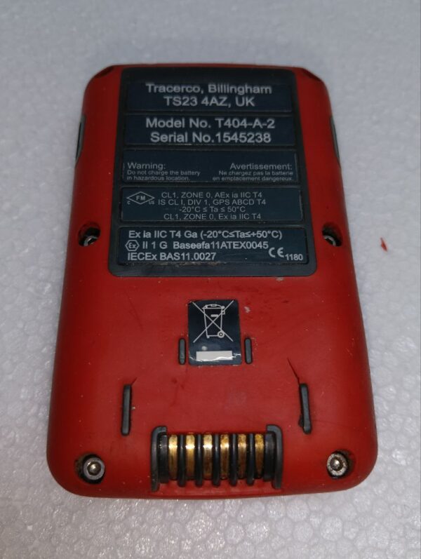 TRACERC PED-IS PERSONAL ELECTRONIC DOSIMETER T404 A 2 RADIATION DISPLAY MONITOR ONLY CHARGER NOT INCLUDED 12:38 - Image 12