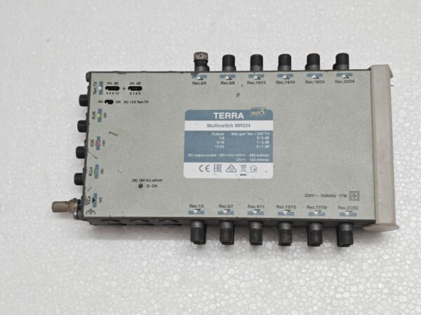 TV SIGNAL MULTISWITCH TERRA MR508 5 INPUTS - 8 OUTPUTS MR50814052107 17:53 - Image 4