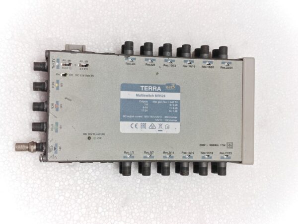 TV SIGNAL MULTISWITCH TERRA MR508 5 INPUTS - 8 OUTPUTS MR50814052107 17:53 - Image 5