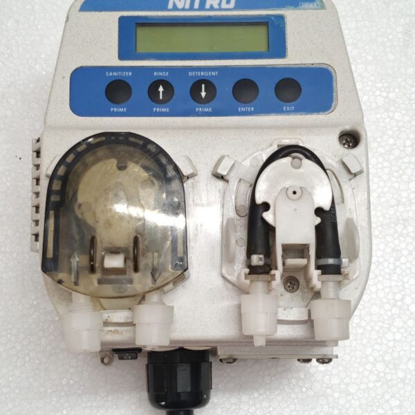DEMA NITRO N.LL.TA DISHWASHER CHEMICAL DOSING PUMP WAREWASH DISPENSER 15:50