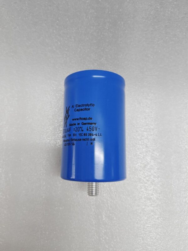 F & T AI ELECTROLYTIC CAPACITOR GERMANY 2700 UF 450V 6H IEC 60 384 4LL 12:26 - Image 7