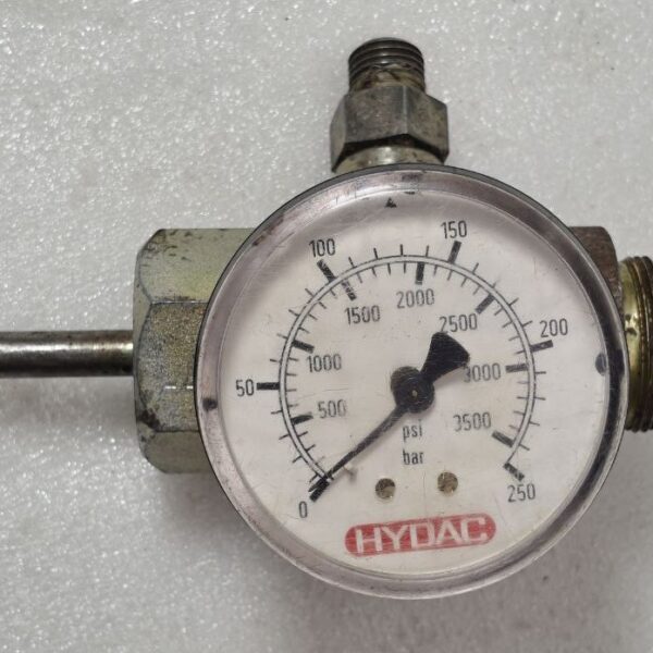 HYDAC 0-3500 PSI 0-250 BAR FPS 250 F2.5 G6 K  REGULATOR 17:29