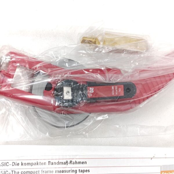 NEW HZD 20 MTR  OIL GAUGING TAPE MARINE INDUSTRY OIL TANK MEASUREMENT BASIC SS 12:50