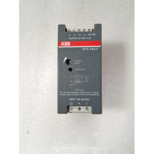 1SVR427035R0000 | ABB | (CP-E 24/ 2.5) POWER SUPPLY OUTPUT: 24V 2.5A240W 11:03