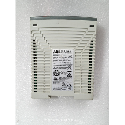 1SVR427035R0000 ABB (CP-E 24 2.5) POWER SUPPLY OUTPUT 24V 2 (7)