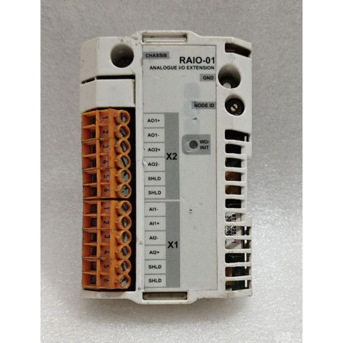 ABB RAIO-01 ANALOGUE IO EXTENSION MODULE 3ABD64606841 REV H (1)