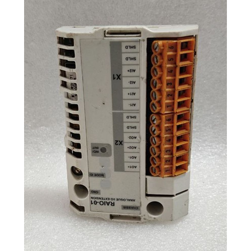 ABB RAIO-01 ANALOGUE IO EXTENSION MODULE 3ABD64606841 REV H (10)