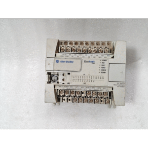 ALLEN BRADLEY MICROLOGIX 1200 1762 L24BWA SER C  REV-I POINT CONTRLOLLER 50-60 HZ 12:40