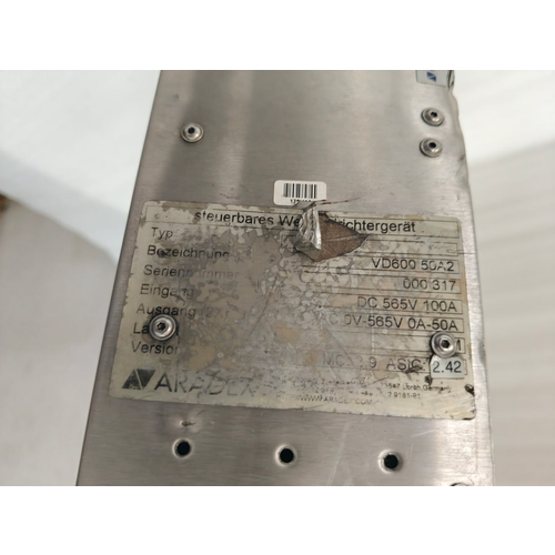 ARADEX VD600-SUPPLY D 565160 L g 3AC 400V 50HZ (12)