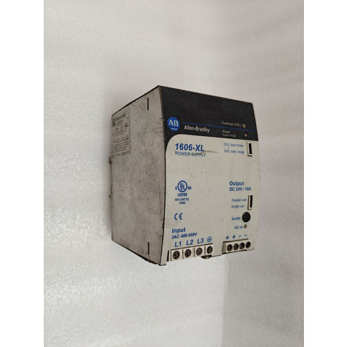 Allen-Bradley 1606-XL240E-3 DC Series A 240W Power Supply 10A SER A (13) Allen Bradley 1606 XL240E 3 DC Series A 240W Power Supply 10A SER A 13