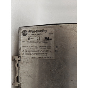 Allen-Bradley 1606-XL240E-3 DC Series A 240W Power Supply 10A SER A 10:47 8 Allen Bradley 1606 XL240E 3 DC Series A 240W Power Supply 10A SER A 14