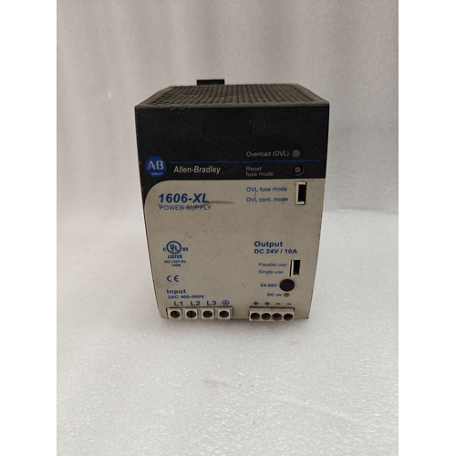 Allen-Bradley 1606-XL240E-3 DC Series A 240W Power Supply 10A SER A (15) Allen Bradley 1606 XL240E 3 DC Series A 240W Power Supply 10A SER A 15